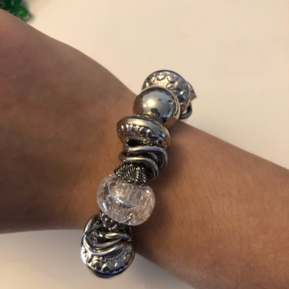 Cute Chunky Crystal Bracelet